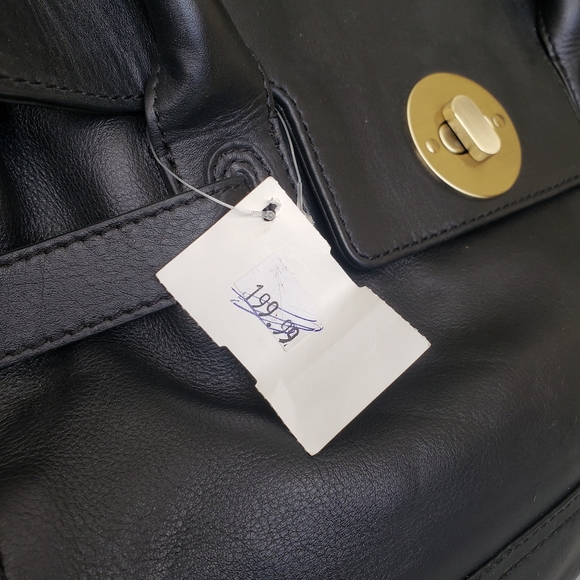 Rocha John Rocha Black Leather Handbag - Picture 11 of 11